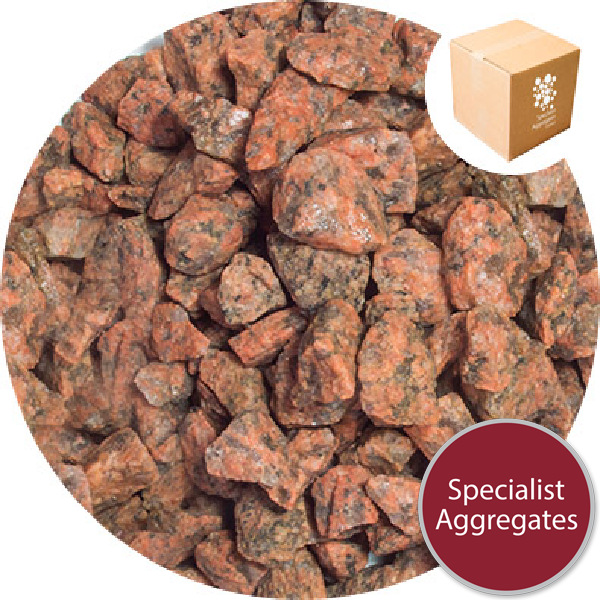 Granite Chippings - Grampian Pink